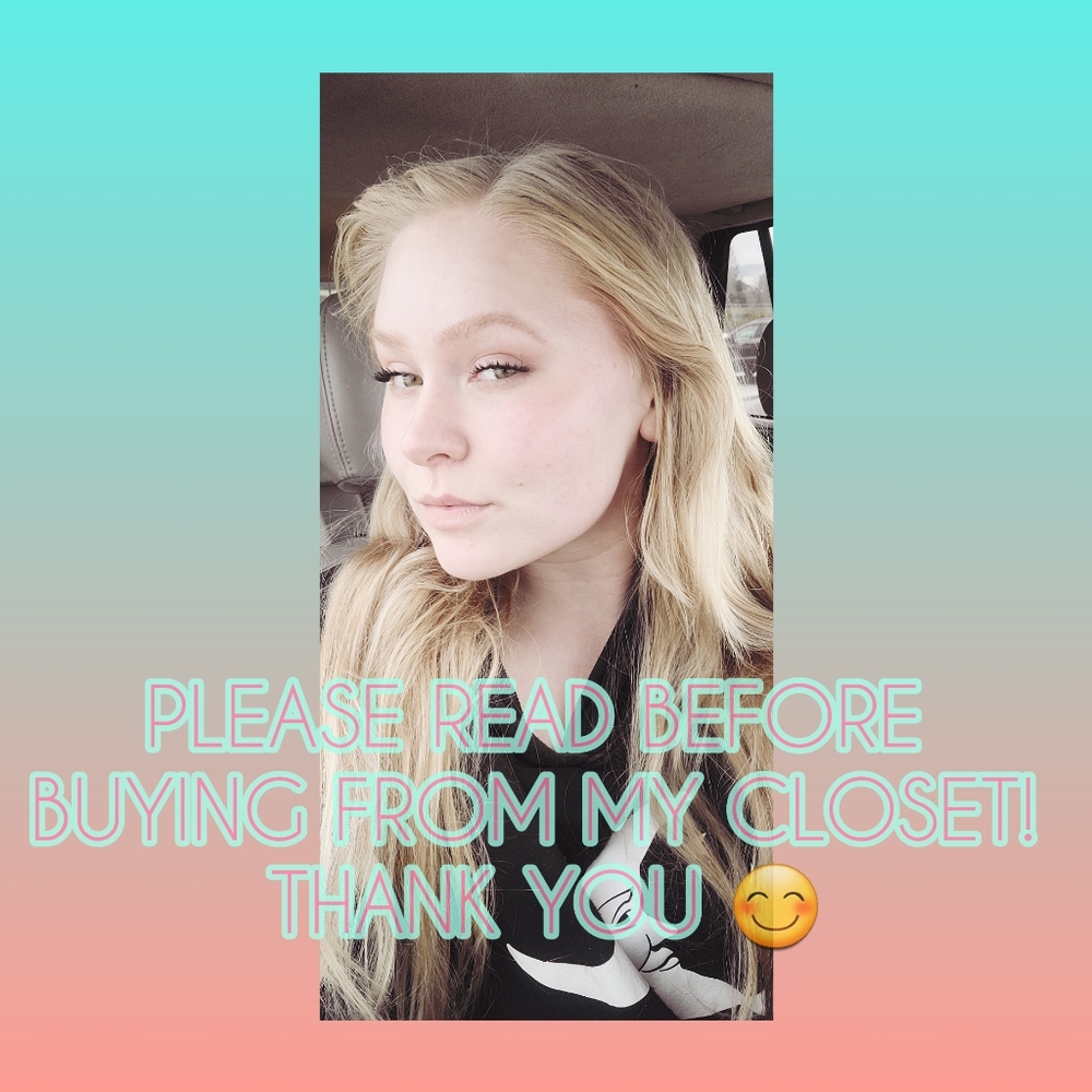 PLEASE READ BEFORE BUYING FROM MY CLOSET! THANK YOU 😊